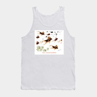 A school of Veil - tailed Goldfish. Tank Top